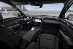 Hyundai Tucson (2021) interior - Tworzenie wzorów karoserii i wnętrza. Sprzedaż szablonów w formie elektronicznej do cięcia na folii ochronnej na ploterze