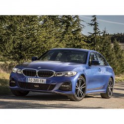 BMW 3 Series (2019) M Sport - Creating patterns of car body and interior. Sale of templates in electronic form for cutting on paint protection film on a plotter