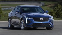 Cadillac CT 4 Sport V (2020) - Creating patterns of car body and interior. Sale of templates in electronic form for cutting on paint protection film on a plotter