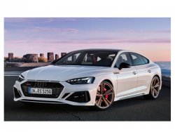 Audi RS5 (2021) Sportback - Creazione di modelli di carrozzeria e interni. Vendita di modelli in formato elettronico per il taglio su pellicola di protezione della vernice su un plotter