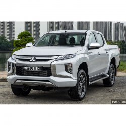 Mitsubishi L200 (2019)  - Creating patterns of car body and interior. Sale of templates in electronic form for cutting on paint protection film on a plotter