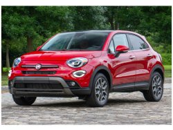 Fiat 500X (2019) - Creating patterns of car body and interior. Sale of templates in electronic form for cutting on paint protection film on a plotter