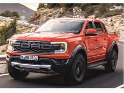 Ford Ranger (2022) Raptor - Creating patterns of car body and interior. Sale of templates in electronic form for cutting on paint protection film on a plotter