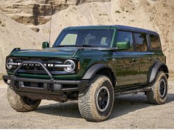 Ford Bronco (2021) - Creating patterns of car body and interior. Sale of templates in electronic form for cutting on paint protection film on a plotter