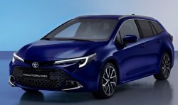Toyota Corolla (2023) Sport Touring - Creating patterns of car body and interior. Sale of templates in electronic form for cutting on paint protection film on a plotter