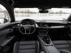 Audi E-Tron GT (2021) interior - Creating patterns of car body and interior. Sale of templates in electronic form for cutting on paint protection film on a plotter