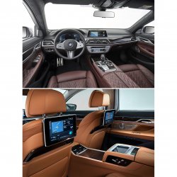 BMW 7 Series (2019) m-sport - Creating patterns of car body and interior. Sale of templates in electronic form for cutting on paint protection film on a plotter