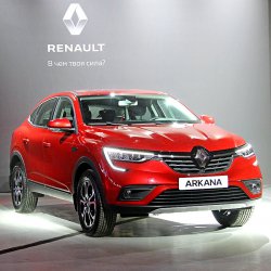 Renault Arkana (2019) - 创造汽车车身和内部的模式. 以电子形式出售模板，以便在绘图仪上切割油漆保护膜