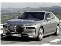 BMW i7 (2023) - 创造汽车车身和内部的模式. 以电子形式出售模板，以便在绘图机上切割油漆保护膜