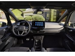 Volkswagen Id 3 (2020) - Produccíon de plantillas para proteger carrocería y habitáculo de un coche con antigrava cubierta protectora. Plantillas para el corte en ploteador. Protección de elementos brillantes de habitáculo, pantallas, plástico.