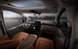 Hyundai Staria (2021) interior - Tworzenie wzorów karoserii i wnętrza. Sprzedaż szablonów w formie elektronicznej do cięcia na folii ochronnej na ploterze