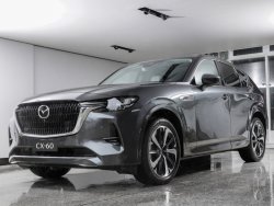 Mazda CX-60 (2022) - Creating patterns of car body and interior. Sale of templates in electronic form for cutting on paint protection film on a plotter