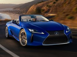 Lexus LC 500 (2021) Convertible - Creating patterns of car body and interior. Sale of templates in electronic form for cutting on paint protection film on a plotter