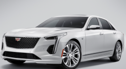 Cadillac CT6 (2020) - Creating patterns of car body and interior. Sale of templates in electronic form for cutting on paint protection film on a plotter