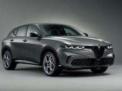 Alfa Romeo Tonale (2022) Sprint - Produccíon de plantillas para proteger carrocería y habitáculo de un coche con antigrava cubierta protectora. Plantillas para el corte en ploteador. Protección de elementos brillantes de habitáculo, pantallas, plástico.