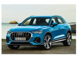 Audi Q3 (2019) S-Line - Creating patterns of car body and interior. Sale of templates in electronic form for cutting on paint protection film on a plotter