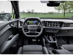 Audi Q4 E-Tron (2022) Sportback - 차체와 내부의 패턴 만들기. 플로터의 페인트 보호 필름 절단 용 전자 형태의 템플릿 판매