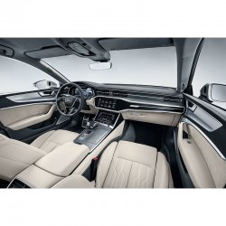 Audi A7 (2018) - 创造汽车车身和内部的模式. 以电子形式出售模板，以便在绘图机上切割油漆保护膜