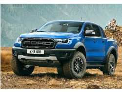 Ford Ranger (2019) Raptor - Creating patterns of car body and interior. Sale of templates in electronic form for cutting on paint protection film on a plotter