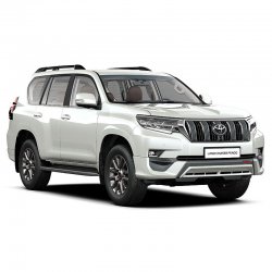 Toyota Land Cruiser Prado 150 (2018) TRD - Creating patterns of car body and interior. Sale of templates in electronic form for cutting on paint protection film on a plotter