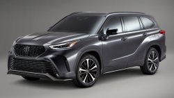Toyota Highlander (2021) XSE - Creating patterns of car body and interior. Sale of templates in electronic form for cutting on paint protection film on a plotter