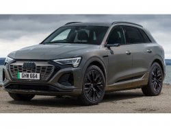 Audi Q8 e-tron (2023) S-Line - Creating patterns of car body and interior. Sale of templates in electronic form for cutting on paint protection film on a plotter