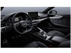 Audi A5 Quattro Coupe (2019) - Produccíon de plantillas para proteger carrocería y habitáculo de un coche con antigrava cubierta protectora. Plantillas para el corte en ploteador. Protección de elementos brillantes de habitáculo, pantallas, plástico.