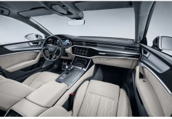Audi A7 (2018)  - 차체와 내부의 패턴 만들기. 플로터의 페인트 보호 필름 절단 용 전자 형태의 템플릿 판매