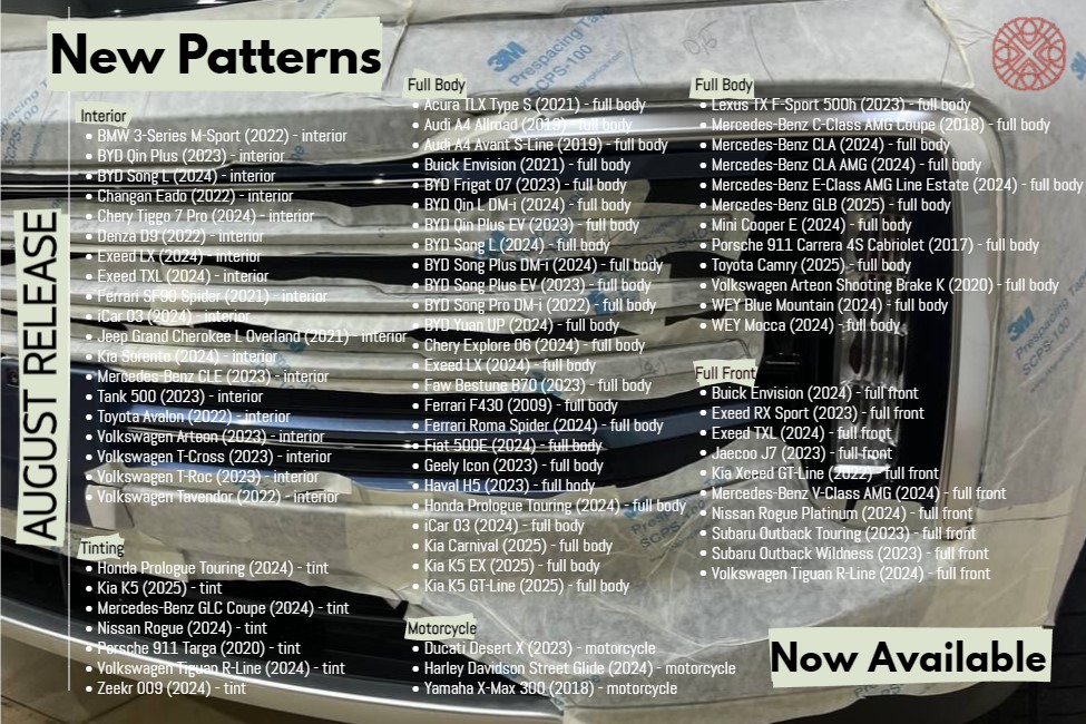 New Patterns Release