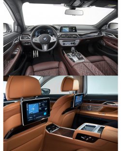BMW 7-series (2019) - Creating patterns of car body and interior. Sale of templates in electronic form for cutting on paint protection film on a plotter