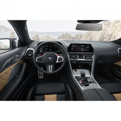 BMW 8 Series (2018) Grand Coupe - Creazione di modelli di carrozzeria e interni. Vendita di modelli in formato elettronico per il taglio su pellicola di protezione della vernice su un plotter
