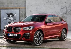 BMW X4 (2018) m-sport - Creating patterns of car body and interior. Sale of templates in electronic form for cutting on paint protection film on a plotter