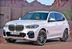 BMW X5 (2018) M-sport - 차체와 내부의 패턴 만들기. 플로터의 페인트 보호 필름 절단 용 전자 형태의 템플릿 판매