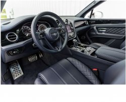 Bentley Bentayga (2016)  - Produccíon de plantillas para proteger carrocería y habitáculo de un coche con antigrava cubierta protectora. Plantillas para el corte en ploteador. Protección de elementos brillantes de habitáculo, pantallas, plástico.
