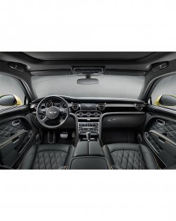 Bentley Mulsanne (2016) - Criação de padrões de carroçaria e interior. Venda de modelos em formato electrónico para corte em película de protecção de tinta numa plotadora