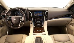 Cadillac Escalade (2015) - Produccíon de plantillas para proteger carrocería y habitáculo de un coche con antigrava cubierta protectora. Plantillas para el corte en ploteador. Protección de elementos brillantes de habitáculo, pantallas, plástico.