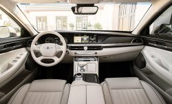 Genesis G90 (2019) - Criação de padrões de carroçaria e interior. Venda de modelos em formato electrónico para corte em película de protecção de tinta numa plotadora