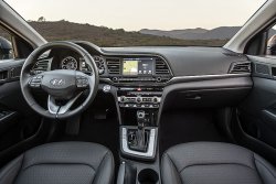 Hyundai Elantra (2019)  - Produccíon de plantillas para proteger carrocería y habitáculo de un coche con antigrava cubierta protectora. Plantillas para el corte en ploteador. Protección de elementos brillantes de habitáculo, pantallas, plástico.