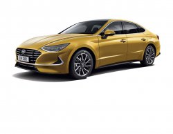Hyundai Sonata (2019) - Creazione di modelli di carrozzeria e interni. Vendita di modelli in formato elettronico per il taglio su pellicola di protezione della vernice su un plotter