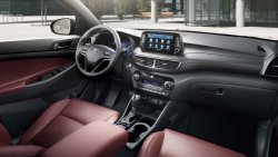 Hyundai Tucson 2018 - 创造汽车车身和内部的模式. 以电子形式出售模板，以便在绘图仪上切割油漆保护膜