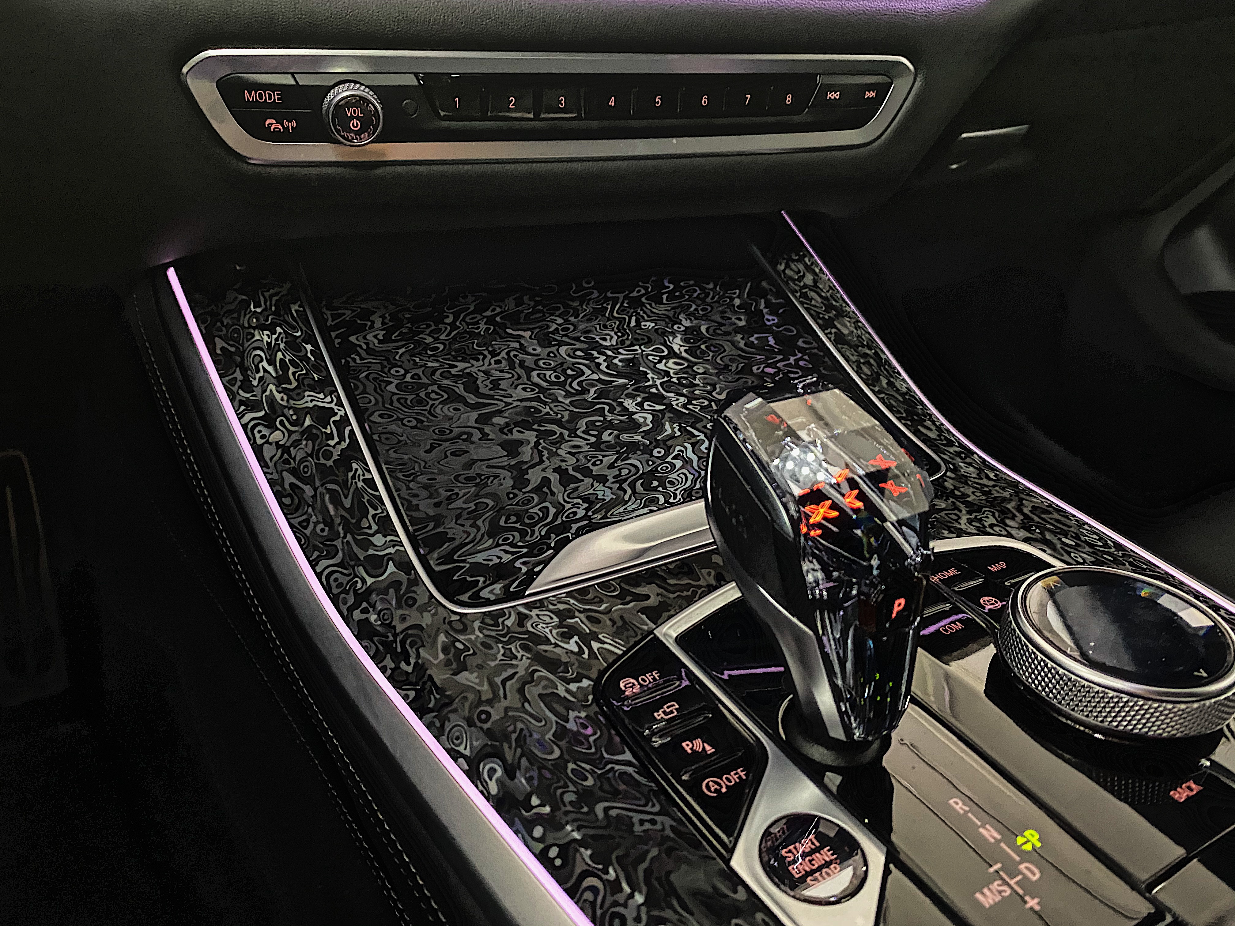How to change the car interior style