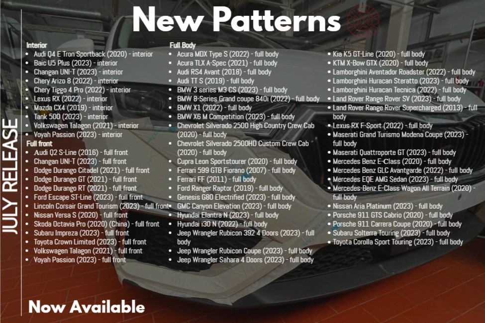 New Patterns Release