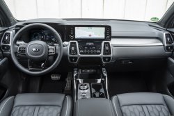 Kia Sorento (2020) interior - Creating patterns of car body and interior. Sale of templates in electronic form for cutting on paint protection film on a plotter