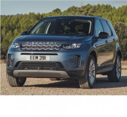 Land Rover Discovery sport (2019)  - Produccíon de plantillas para proteger carrocería y habitáculo de un coche con antigrava cubierta protectora. Plantillas para el corte en ploteador. Protección de elementos brillantes de habitáculo, pantallas, plástico.