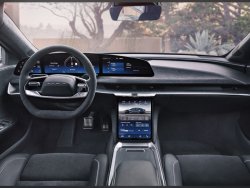 Lucid Air (2023) Sapphire - Creating patterns of car body and interior. Sale of templates in electronic form for cutting on paint protection film on a plotter