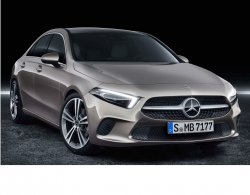 Mercedes A-class (2019) - 차체와 내부의 패턴 만들기. 플로터의 페인트 보호 필름 절단 용 전자 형태의 템플릿 판매