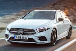 Mercedes-Benz A-class AMG 2018 - Creating patterns of car body and interior. Sale of templates in electronic form for cutting on paint protection film on a plotter