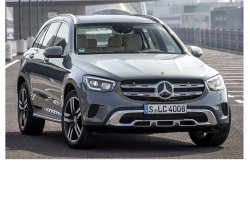 Mercedes-Benz GLC-class (2019) - Creating patterns of car body and interior. Sale of templates in electronic form for cutting on paint protection film on a plotter