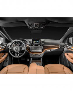 Mercedes-Benz GLE Coupe (2016) - Criação de padrões de carroçaria e interior. Venda de modelos em formato electrónico para corte em película de protecção de tinta numa plotadora