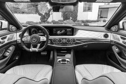 Mercedes S-Class (2017)  - 차체와 내부의 패턴 만들기. 플로터의 페인트 보호 필름 절단 용 전자 형태의 템플릿 판매